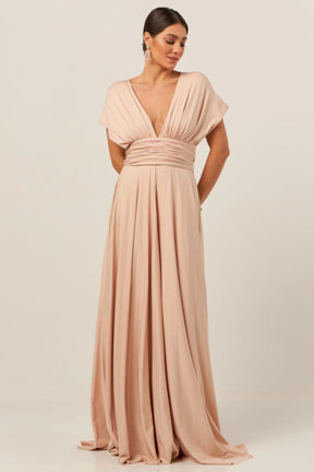Vestido Longo Milformas Nude