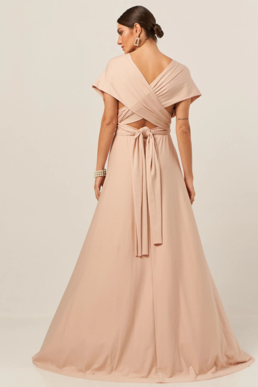 Vestido Longo Milformas Nude
